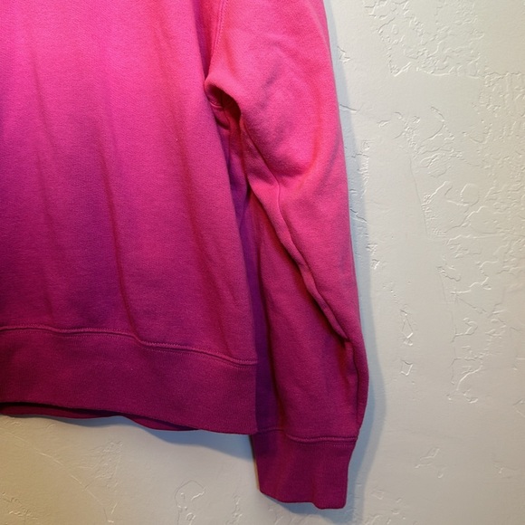 Pink Small - 2 tone crew sweatshirt -lose fitting and soft - Picture 3 of 4